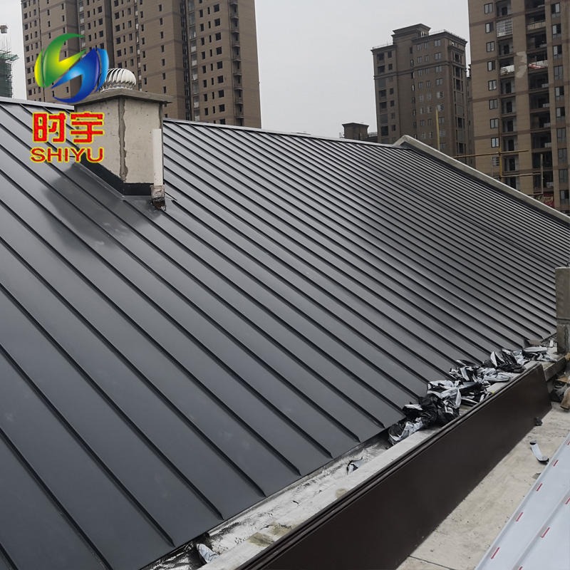 铝镁锰板 时宇生产厂家 25-430立边咬合屋面板