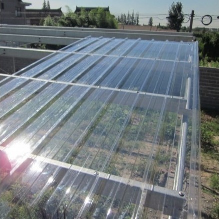 虹鑫pc采光板厂房顶棚阳光板透明梯形瓦930型养殖温室大棚采光瓦批发价