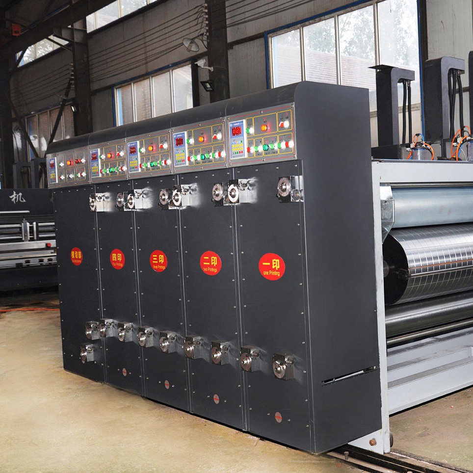 4800-2600  奥飞公司 印刷机设备 纸箱机械厂家 高速高清水墨印刷机 圆压圆模切机 全自动印刷机