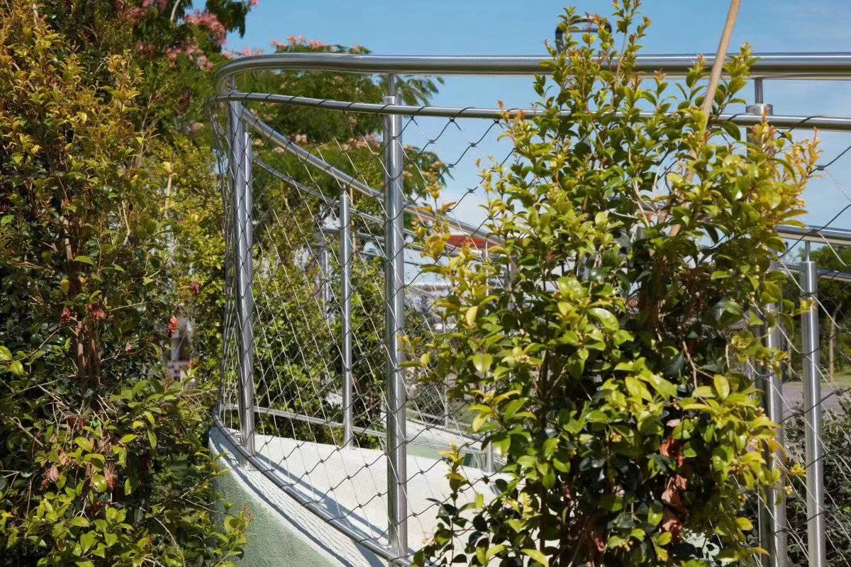 创辉庭院防护不锈钢绳网庭院防护不锈钢绳网供应