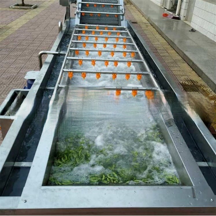 桑芽菜加工设备 省人工桑芽菜生产机器 大产量蛋白桑加工设备 加工流水线图片