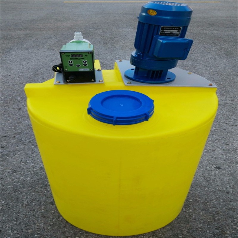 瑞通容器塑料厂家 天津 1500LPAC搅拌桶 1500升 加药桶设备 1.5立方 水处理加药箱可开模具可定制产品