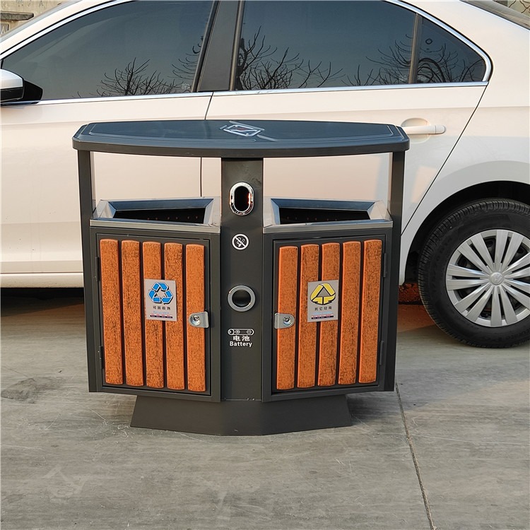 不锈钢垃圾桶生产 双琪 垃圾桶生产厂家 户外分类垃圾桶
