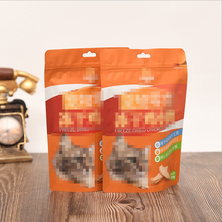 食品包装袋定制彩印自立自封袋定做宠复合铝箔袋图片