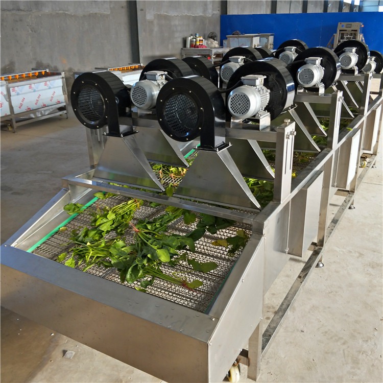软包装翻转式风干线 食品风干机 蔬菜风干沥水机 顺泽机械供应商