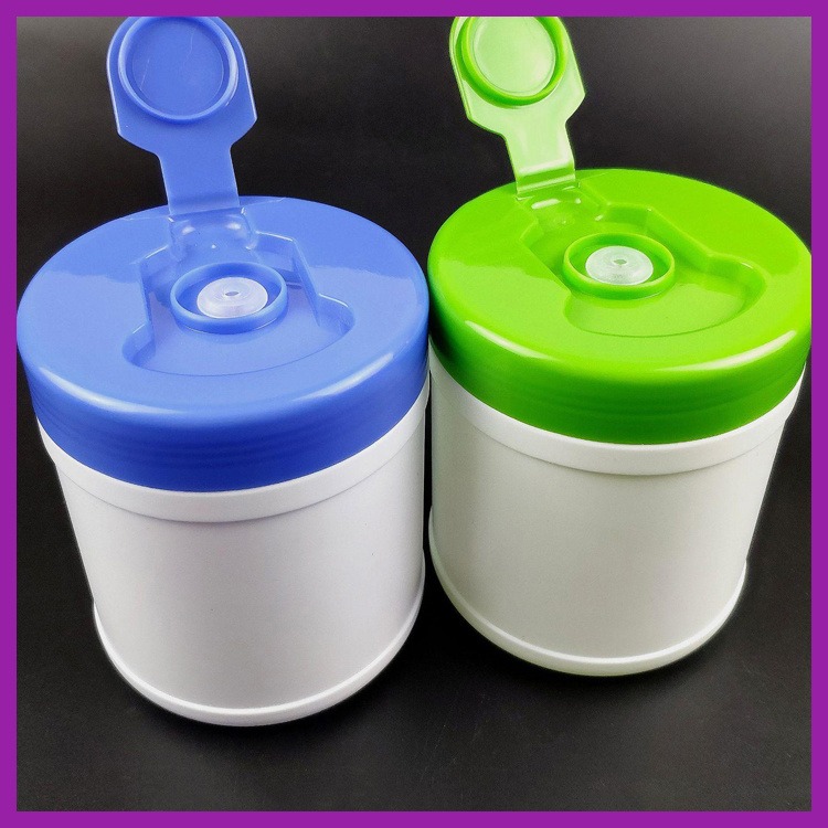 塑料湿巾桶 沧盛塑业 家用清洁湿巾桶 翻盖湿巾塑料桶