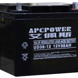 APCPOWER艾佩斯UD38-12蓄电池远程监控系统12V38AH直流屏UPS电源