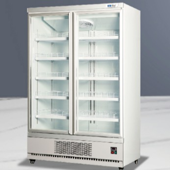 凯雪商超冷柜 KX-1.2LC双门立式饮料柜 冷藏展示柜 保鲜柜