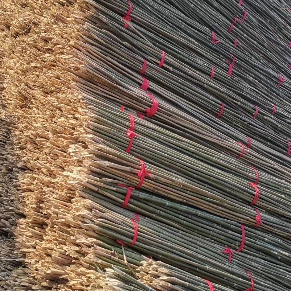 竹韵竹制品厂家现货大量供应豆角架条拇指竹用于花果蔬菜搭架爬藤用竹秆规格可定制图片