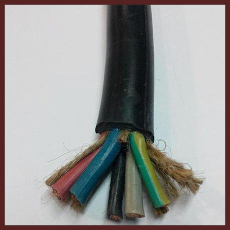 YCW重型橡套软电缆3*50+1*16 2.5平方橡胶线 YCW重型橡套电缆软护套线 信泰