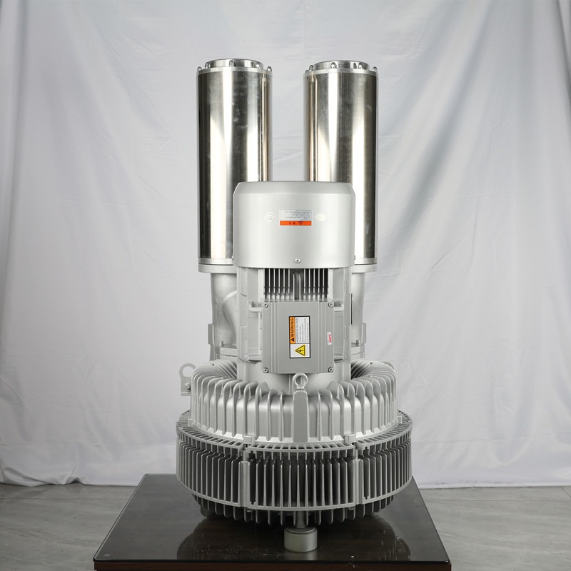 20KW污水曝气双叶轮高压鼓风机LRB-94S-2大功率漩涡气泵 工业污水曝气风机全风