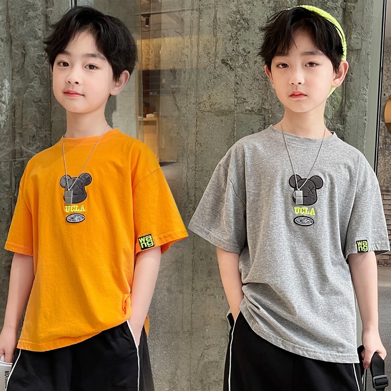 时尚童T恤衫 韩版上衣 网络直播儿童服装基地