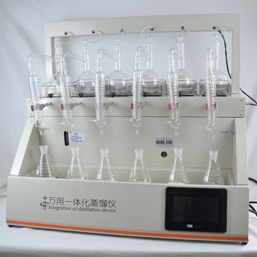 云南大液晶屏全自动一体化蒸馏仪CYZL-6Y可定容定时氨氮蒸馏器