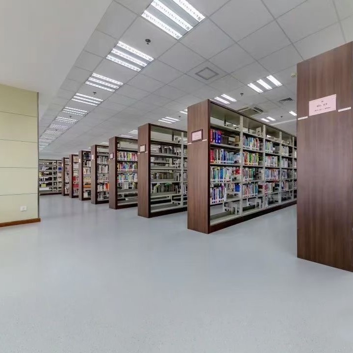厂家现货批发 pvc橡胶地板 图书馆地板 学校地板 环保易清理