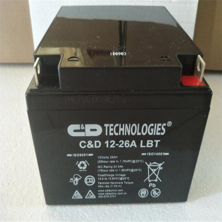 储能型12V40AH 直流屏专用 西恩迪蓄电池C&D12-110SLBT