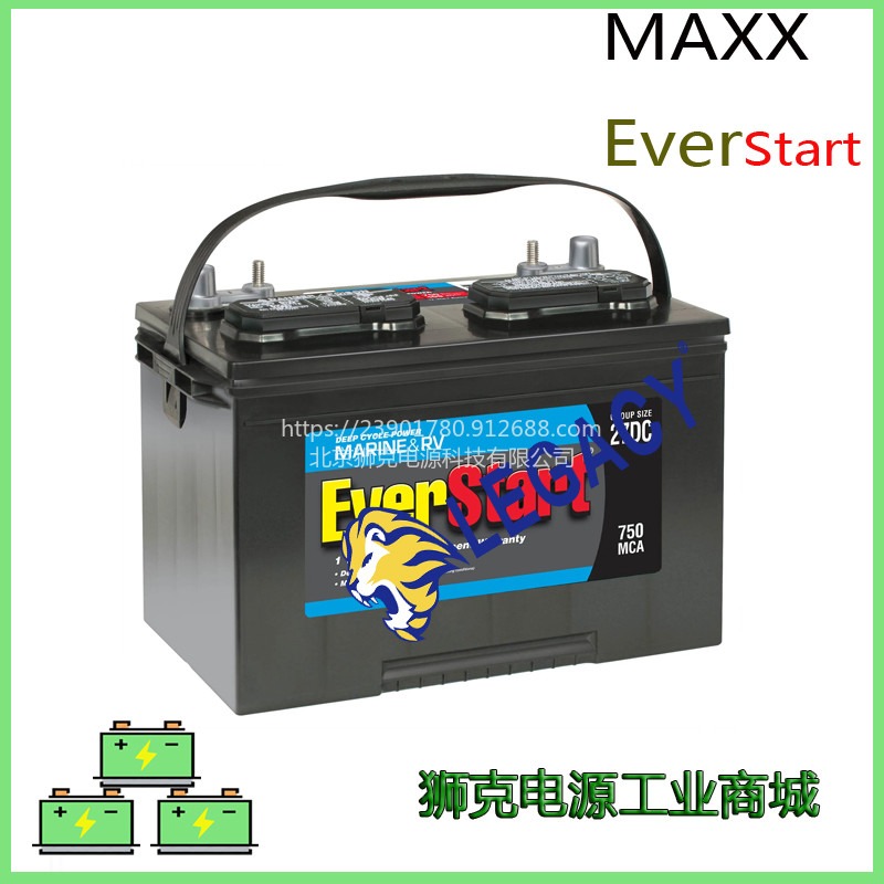 韩国MAXX EverStart蓄电池29DC 845MCA海上船舶作业平台电瓶图片