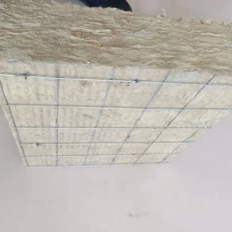 翰图 外墙保温岩棉板 防火插丝岩棉板 钢网插丝岩棉板