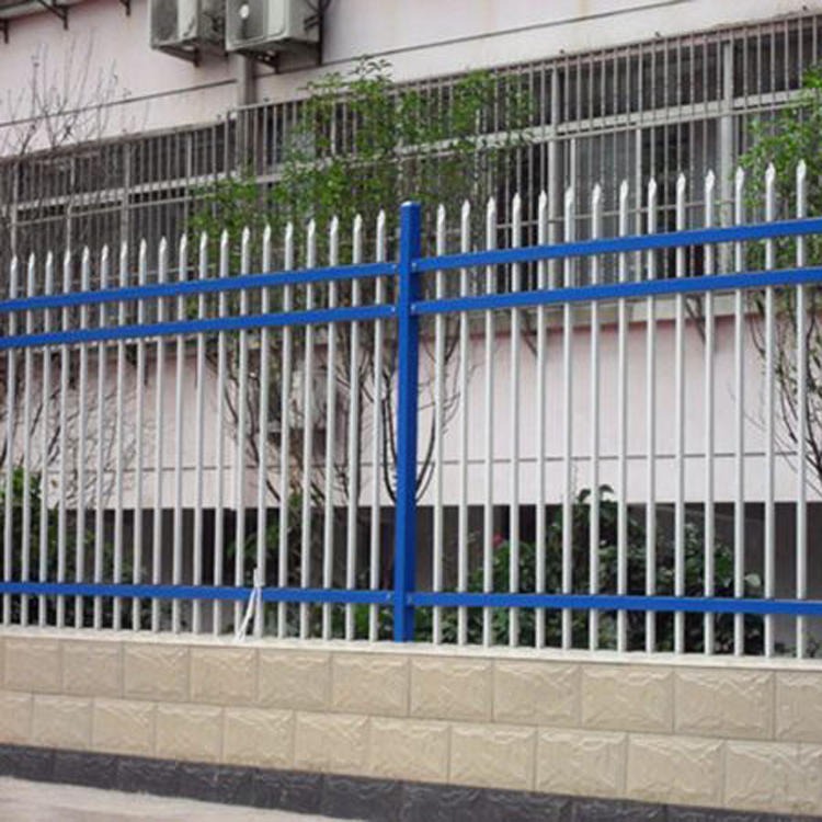 锌钢围墙护栏 新农村工厂隔离栅栏 井场防攀爬围栏 满星丝网
