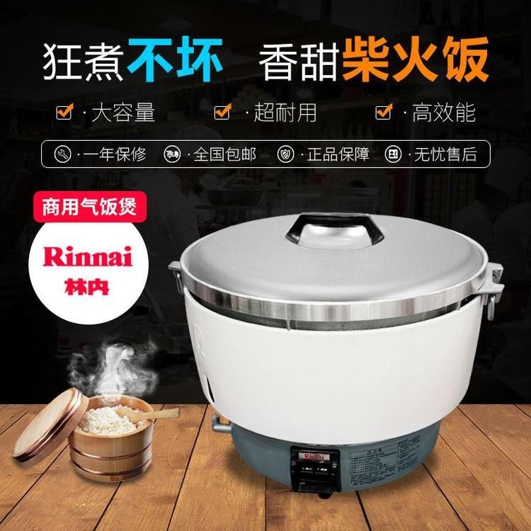 林内饭煲  RR-50A/50D型燃气饭锅 商用电热蒸饭车价格图片