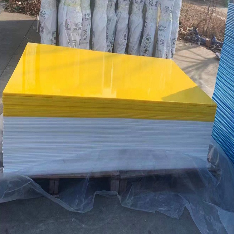 易焊接PP塑料板材 白色耐腐蚀聚丙烯pp板 可加工水箱