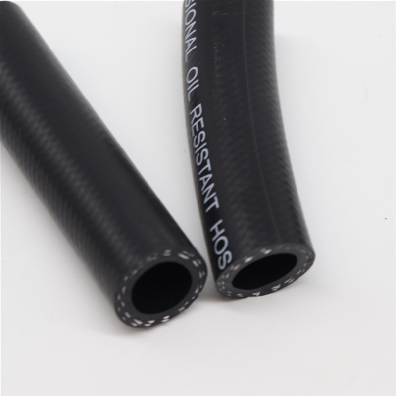 权艺橡塑现货供应耐油光面橡胶管6-25MM棉线缠绕丁腈橡胶管汽车输油管路