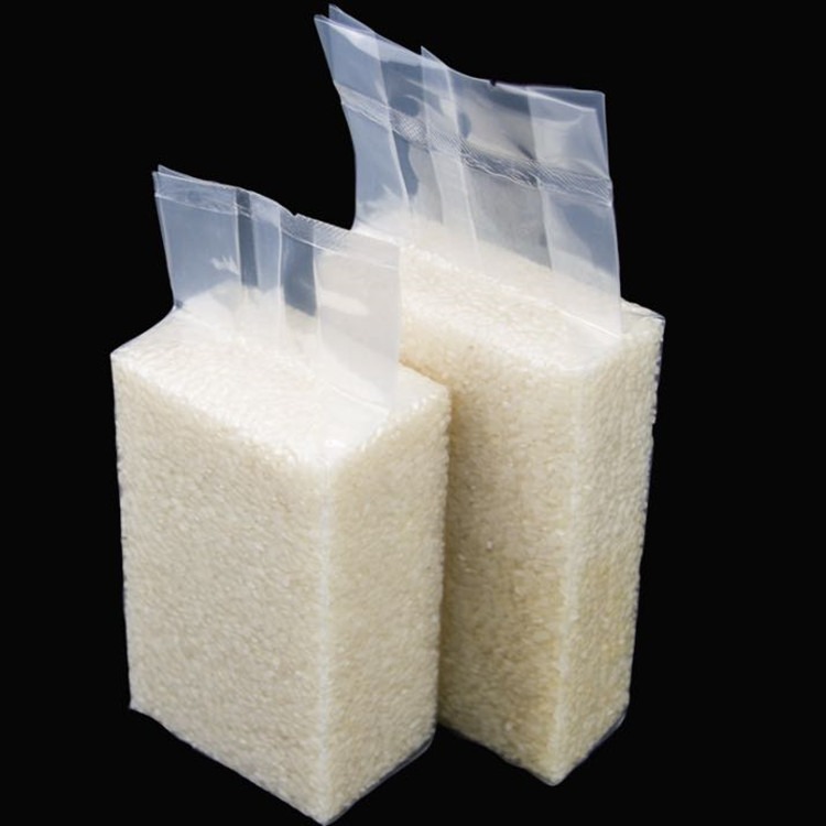 手提大米真空袋 加工订做长粒香米包装袋 桎铭塑业定制款大米包装袋