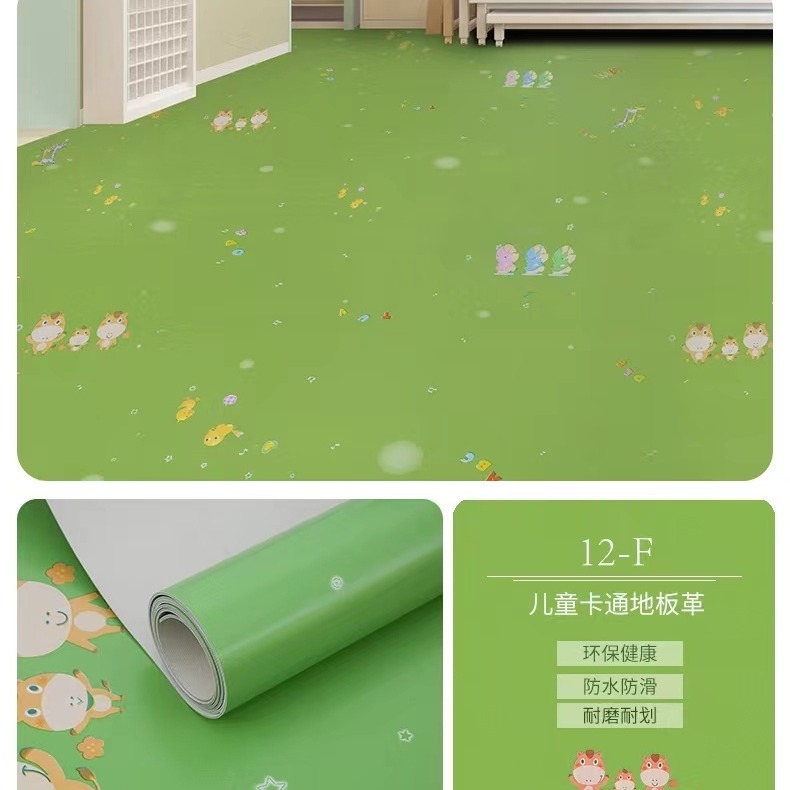 昆明纯色pvc塑胶地板 曼纳奇 pvc地板 办公室塑胶地板 新型塑胶地板 幼儿园地板厂家