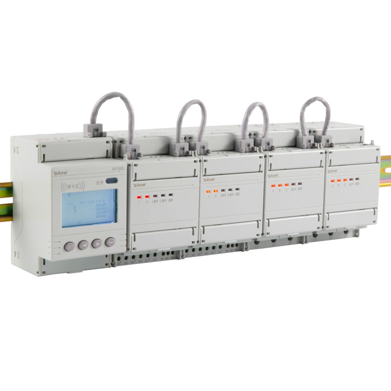 销售集中安装电能表ADF400L-4H多用户电表准确度高集中管理测全电参量安科瑞品牌供应图片