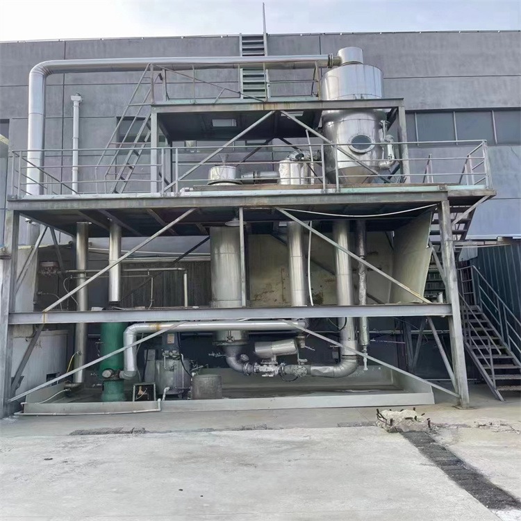 二手500升钛材MVR蒸发器 工业小型废水浓缩结晶设备 带平台 盛源