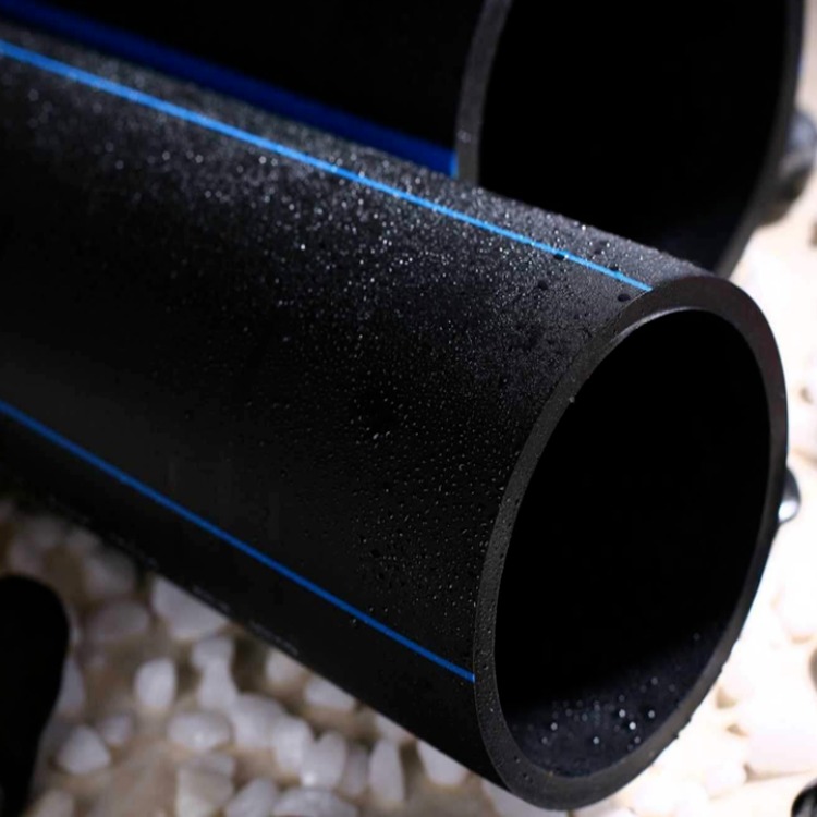 塑料PE给水管 hdpe管 绵阳pe管厂家 埋地使用PE管DE110价格图片
