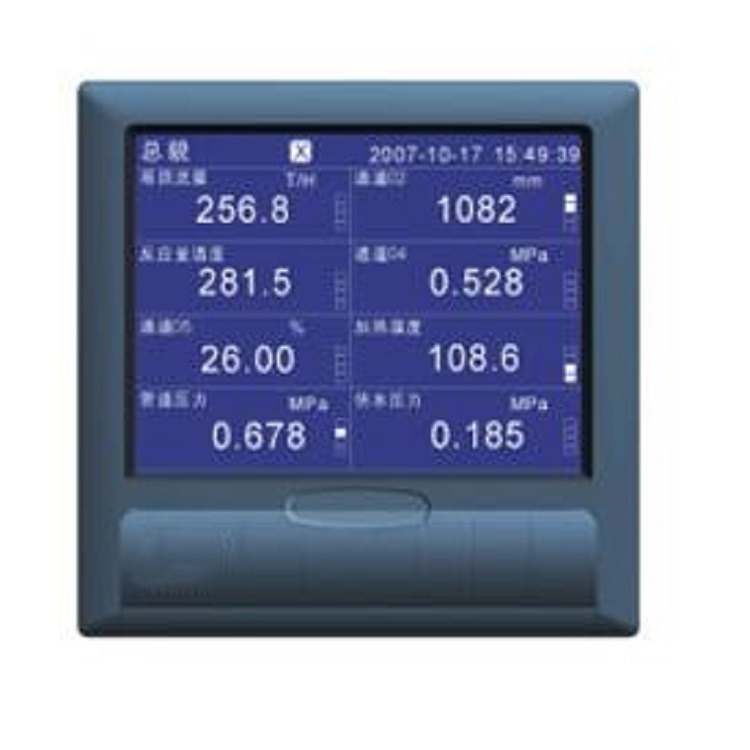 无纸记录仪 16路蓝屏 型号:ZX-HTC5000R库号：M318919图片