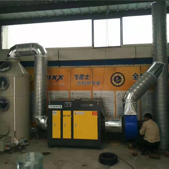活性炭吸附装置 广吉 注塑厂废气净化器 二级处理干式过滤除味设备