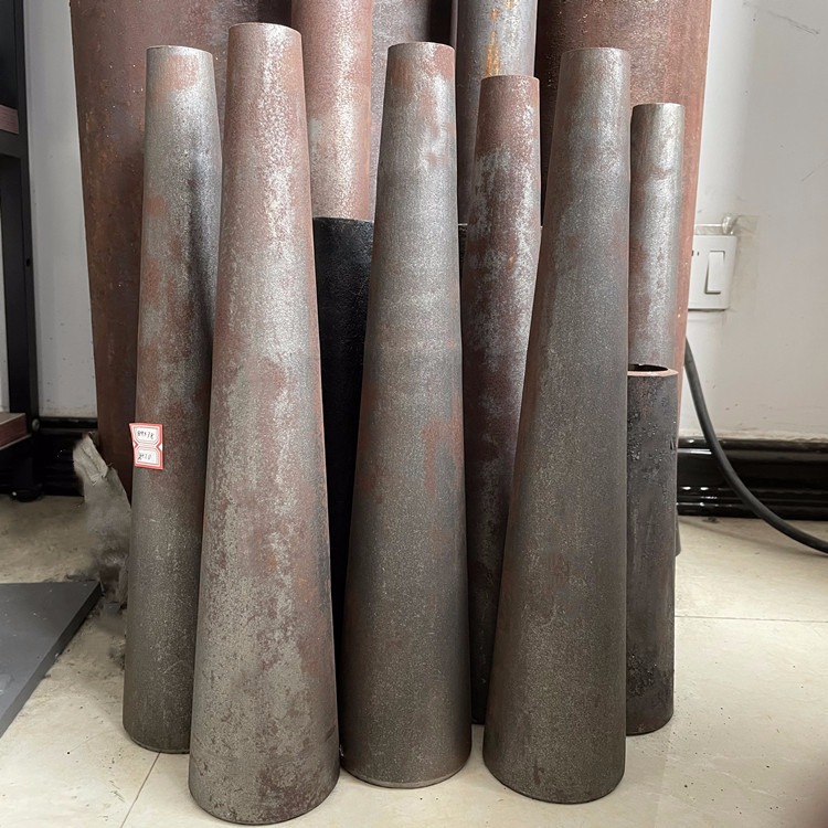变径锥管无缝锥形钢管整体制作锥管无焊缝无对接用于钢结构支柱