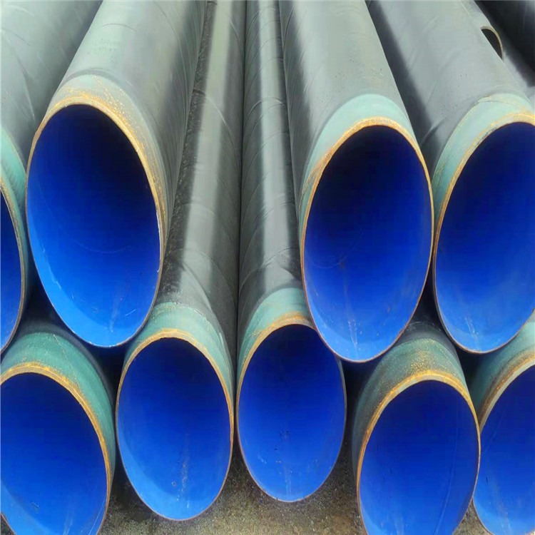 普通级TPEP防腐钢管生产厂家华盾管道内外涂敷环氧树脂复合钢管