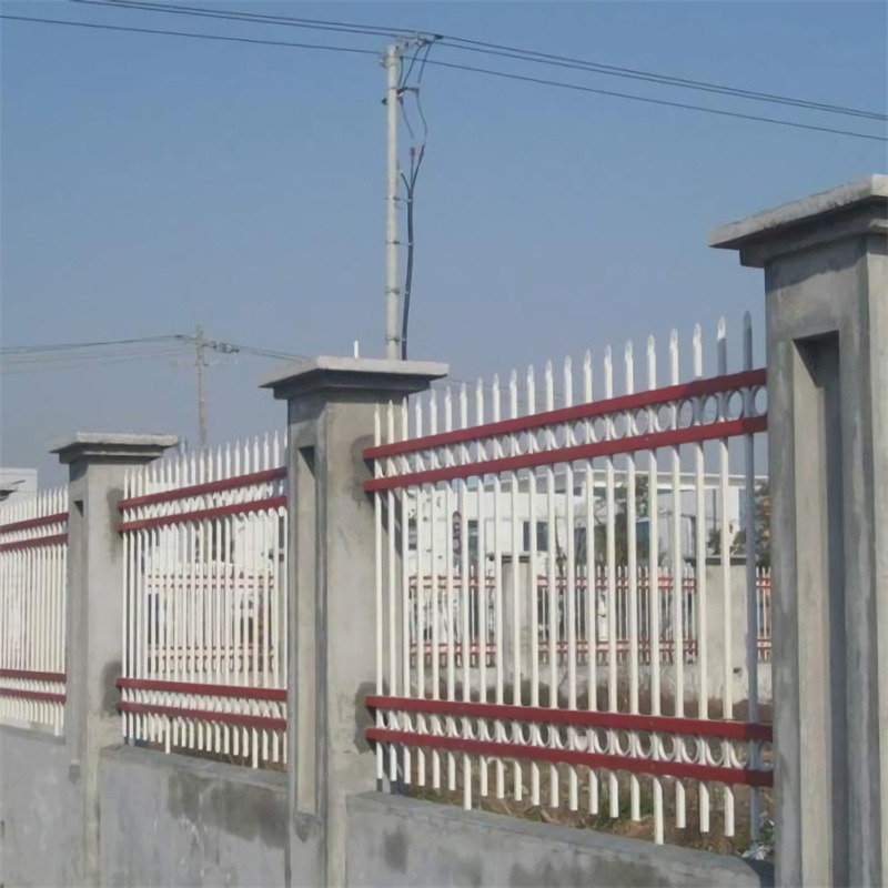 安平锌钢护栏厂 方管锌钢 定制锌钢围墙 阿闯金属制品