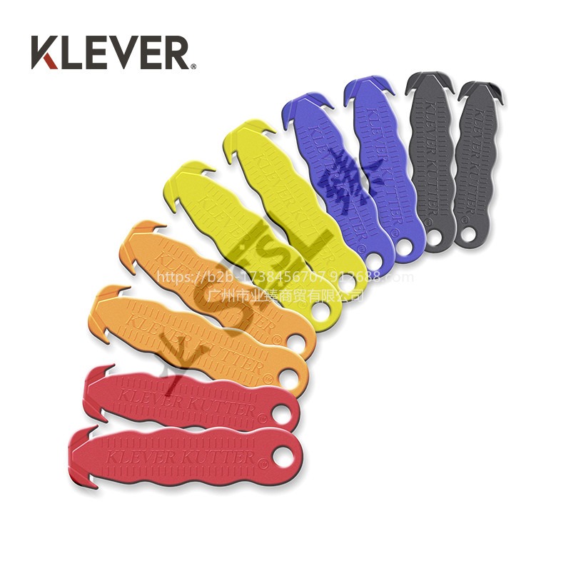 Klever Kutter安全刀具隐藏式刀片切割刀头进口安全刀