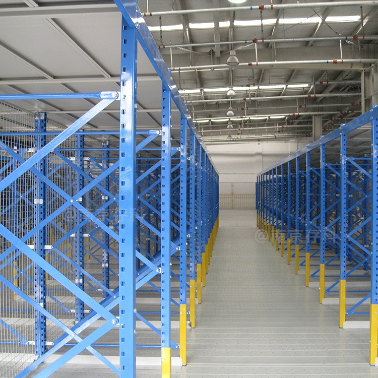阁楼式仓储货架 多层高位存储CK-GL-76仓库二层钢平台