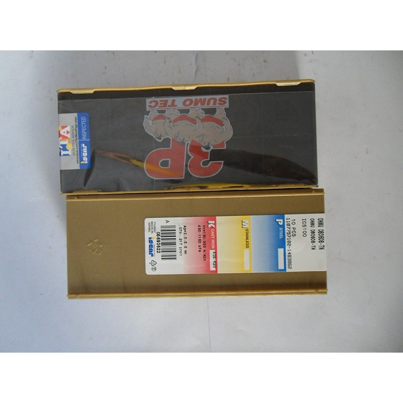 原装正品伊斯卡铣削刀片ONHU080608-TN IC910加工钢件