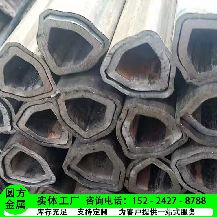 圆方金属 45外圆内四方钢管 q345b合金异型钢管 精密四角钢管 耐腐蚀