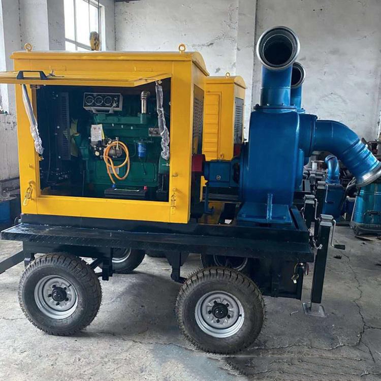 冀探机械   拖车式排涝泵 排涝灌溉移动水泵 JT-360