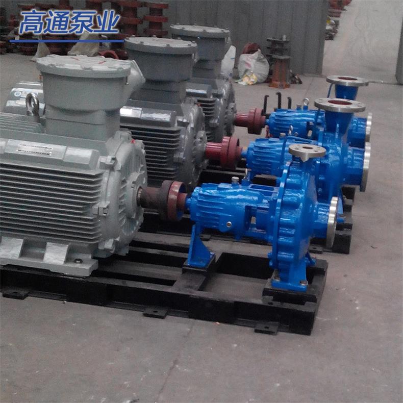 高通泵业IH65-40-200抗高温抗压不锈钢流程泵泵盖图片