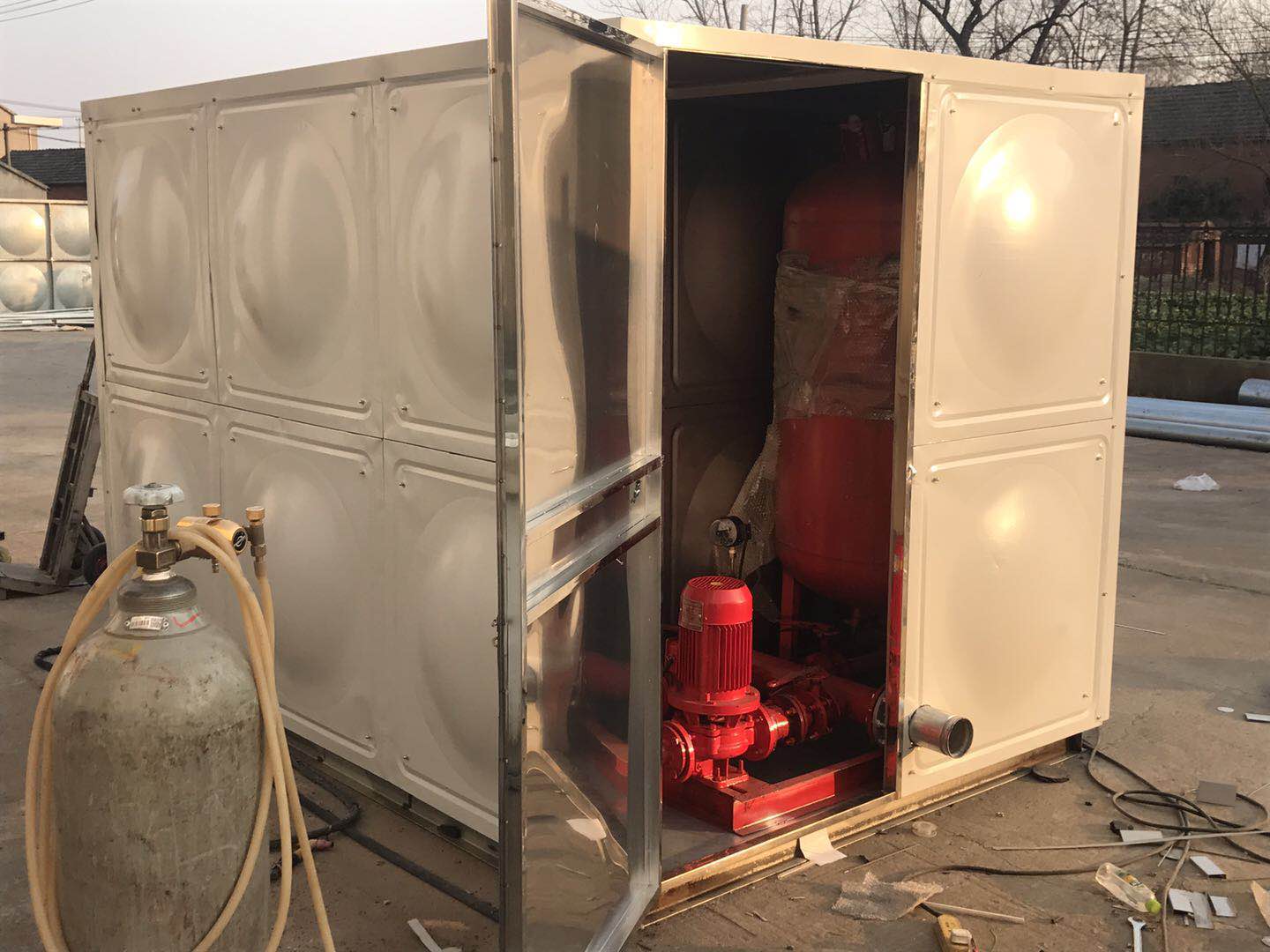 湛江市地埋式不锈钢水箱消防设备