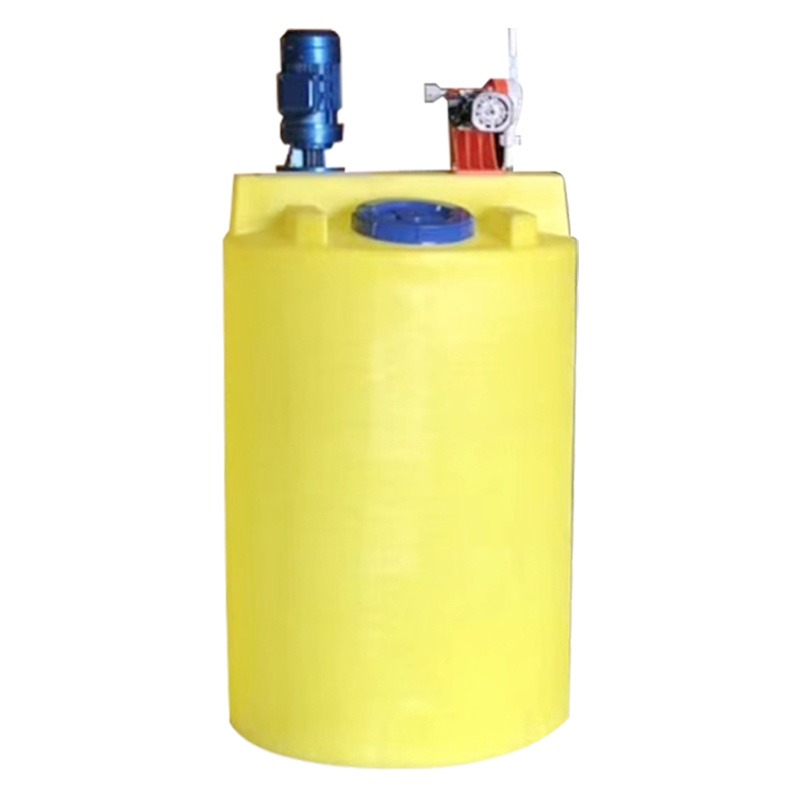绿明辉 500LPE加药箱 水处理设备 聚乙烯塑料工业搅拌桶