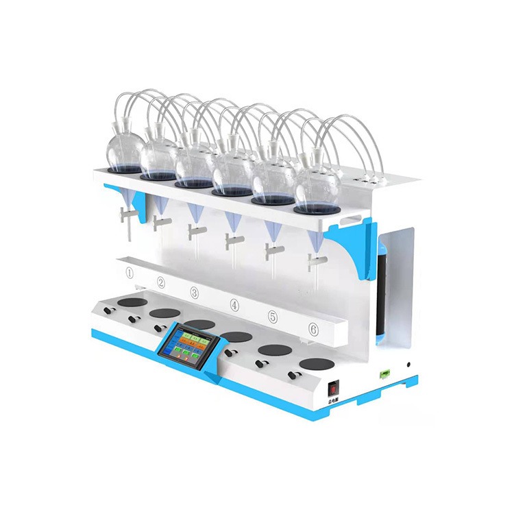 全自动液液萃取仪CYZDCQ-6 自动进试剂水质挥发酚测定设备 智能液液萃取仪