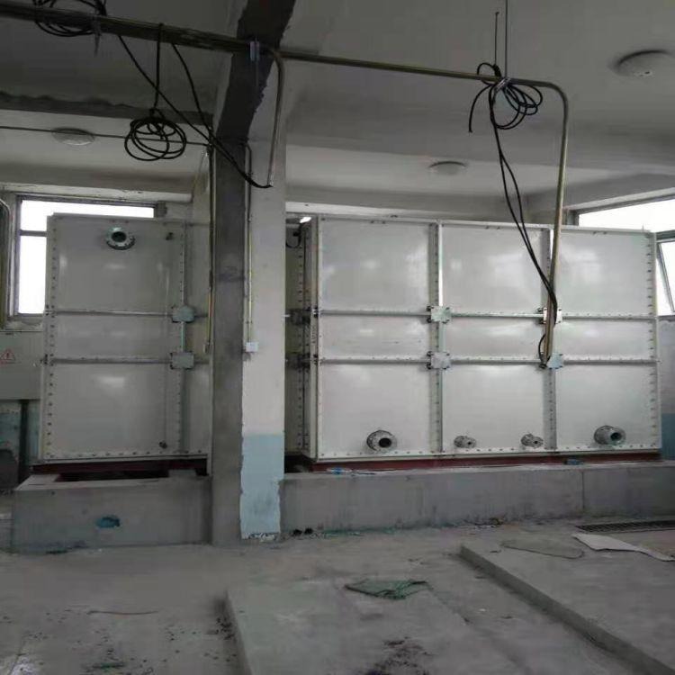 螺栓式冷水箱厂家 泽润 工业用玻璃钢水箱