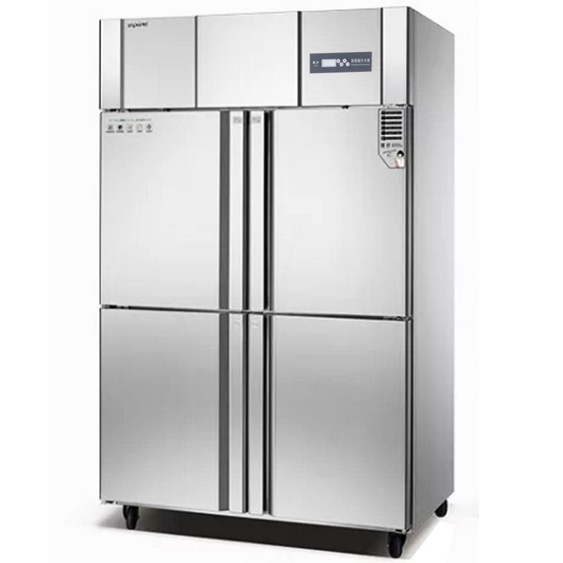 美厨风冷冰箱ABF4IM 美厨四门风冷冷冻柜 嵌入式整体机组风冷冰箱 商用四门风冷冷冻冰箱