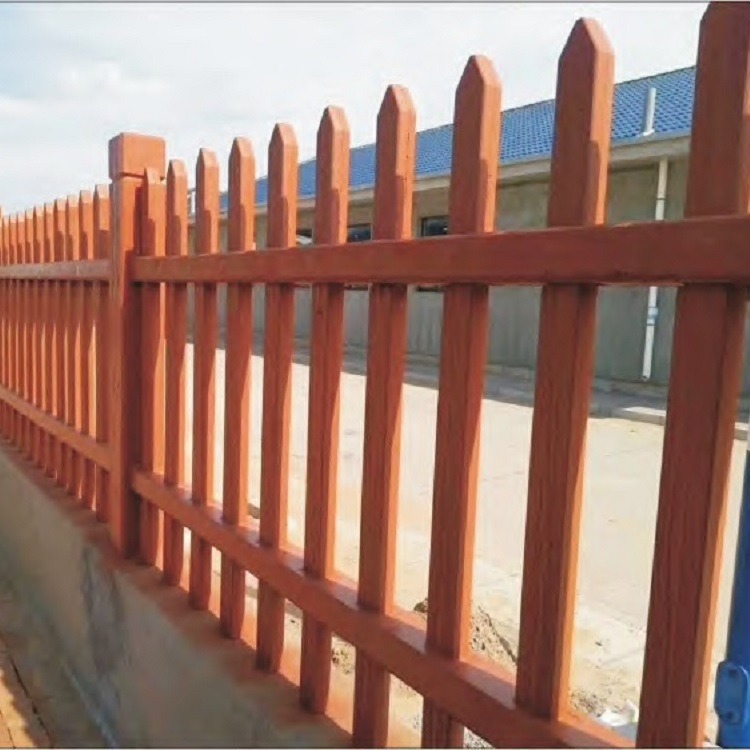 唐盛仿木栅栏 围墙仿木围栏 庭院围墙护栏 花池景观护栏