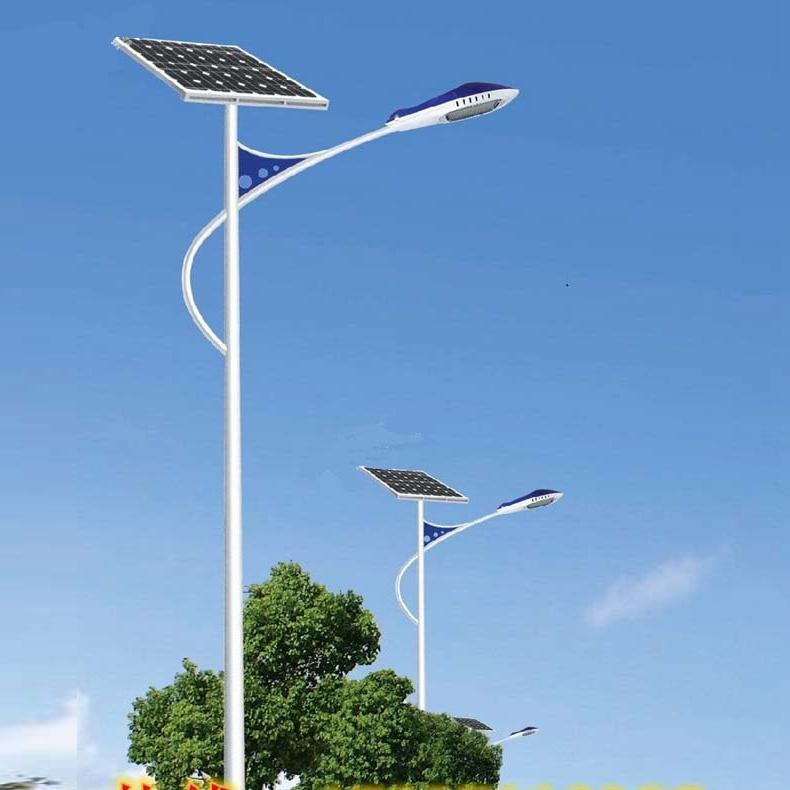 乾旭照明6米太阳能路灯厂家 定做太阳能 太阳能路灯定制