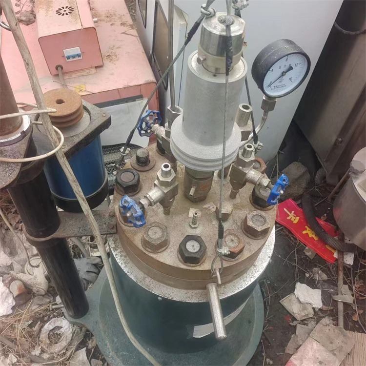 二手实验型10升高压反应釜 不锈钢2吨磁力密封加氢釜 20公斤 盛源图片