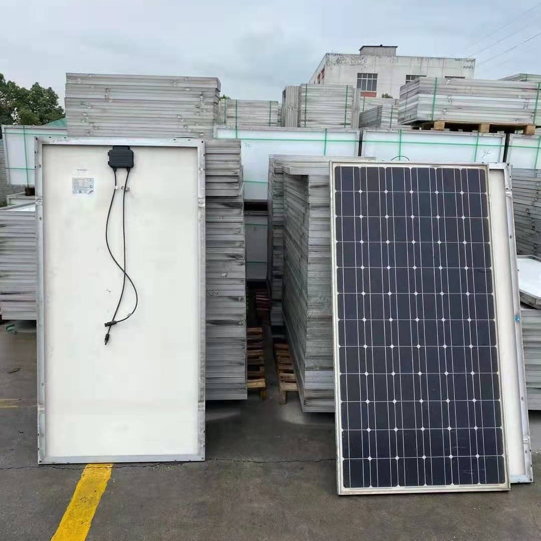 回收旧太阳能板 报废二手太阳能板  鑫晶威价格合理 多年回收经验